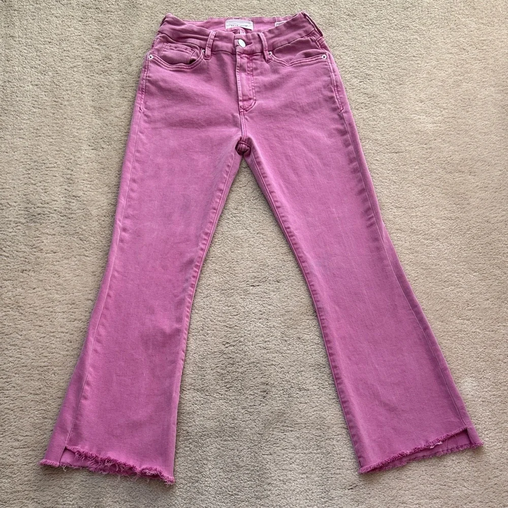 Dear John Pink Flare Jeans - Picture 1 of 11